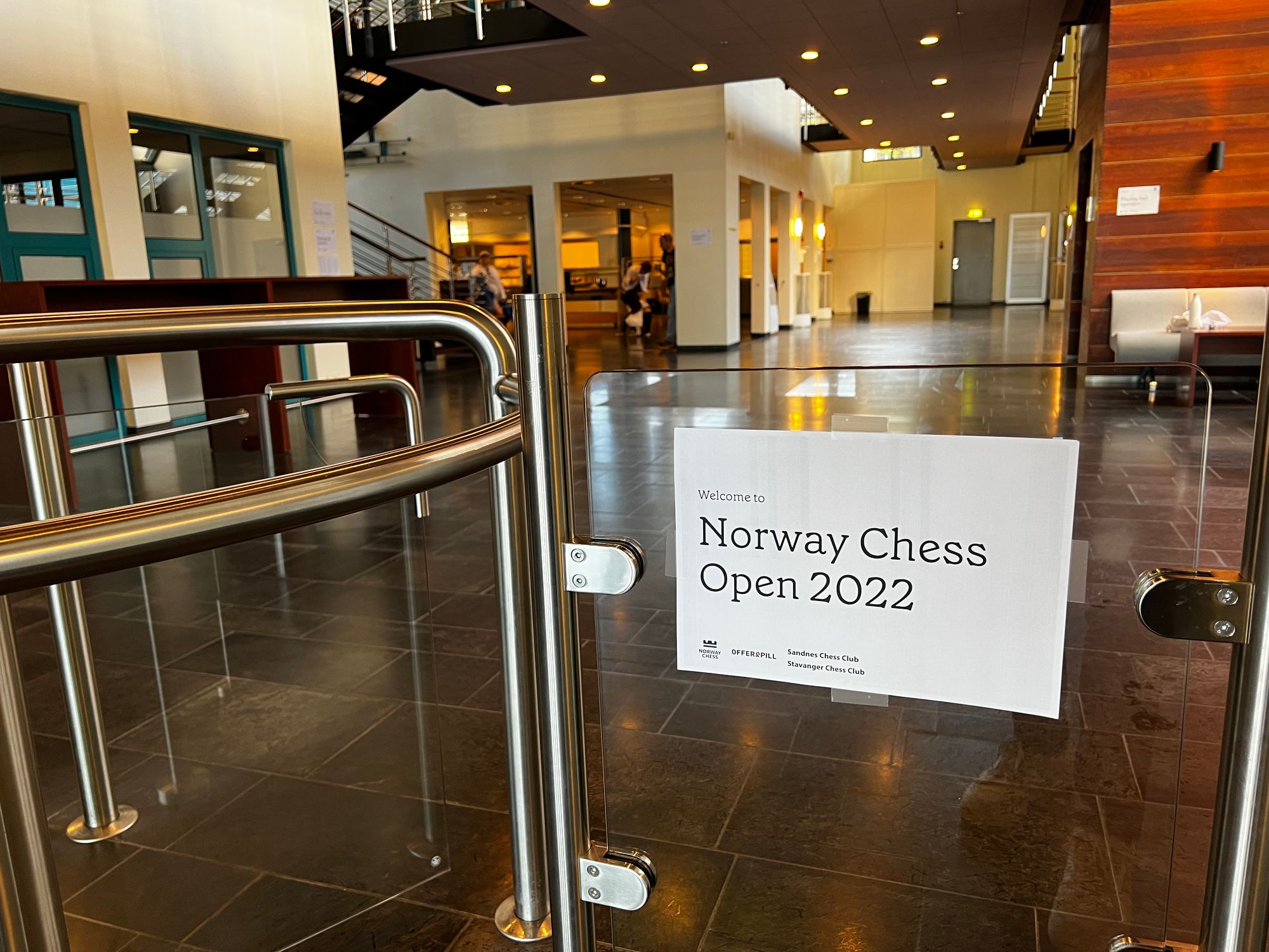 Reisebrev Norway Chess Open 2022