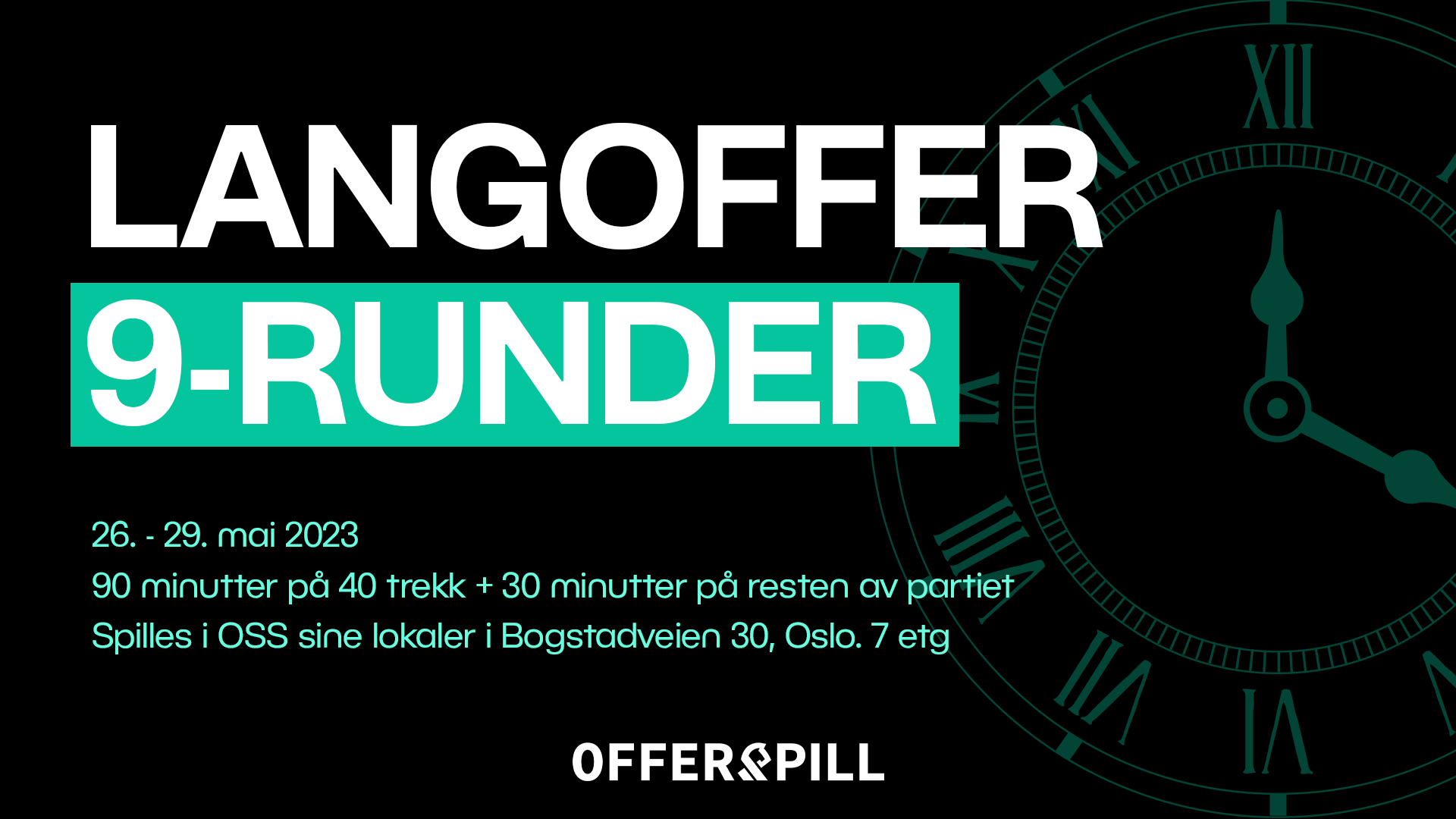 9 runder med langsjakk